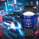 Personalized Motorcycle-style Waterproof Quartz Watch